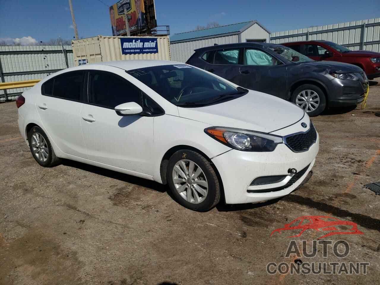 KIA FORTE 2016 - KNAFX4A61G5516538