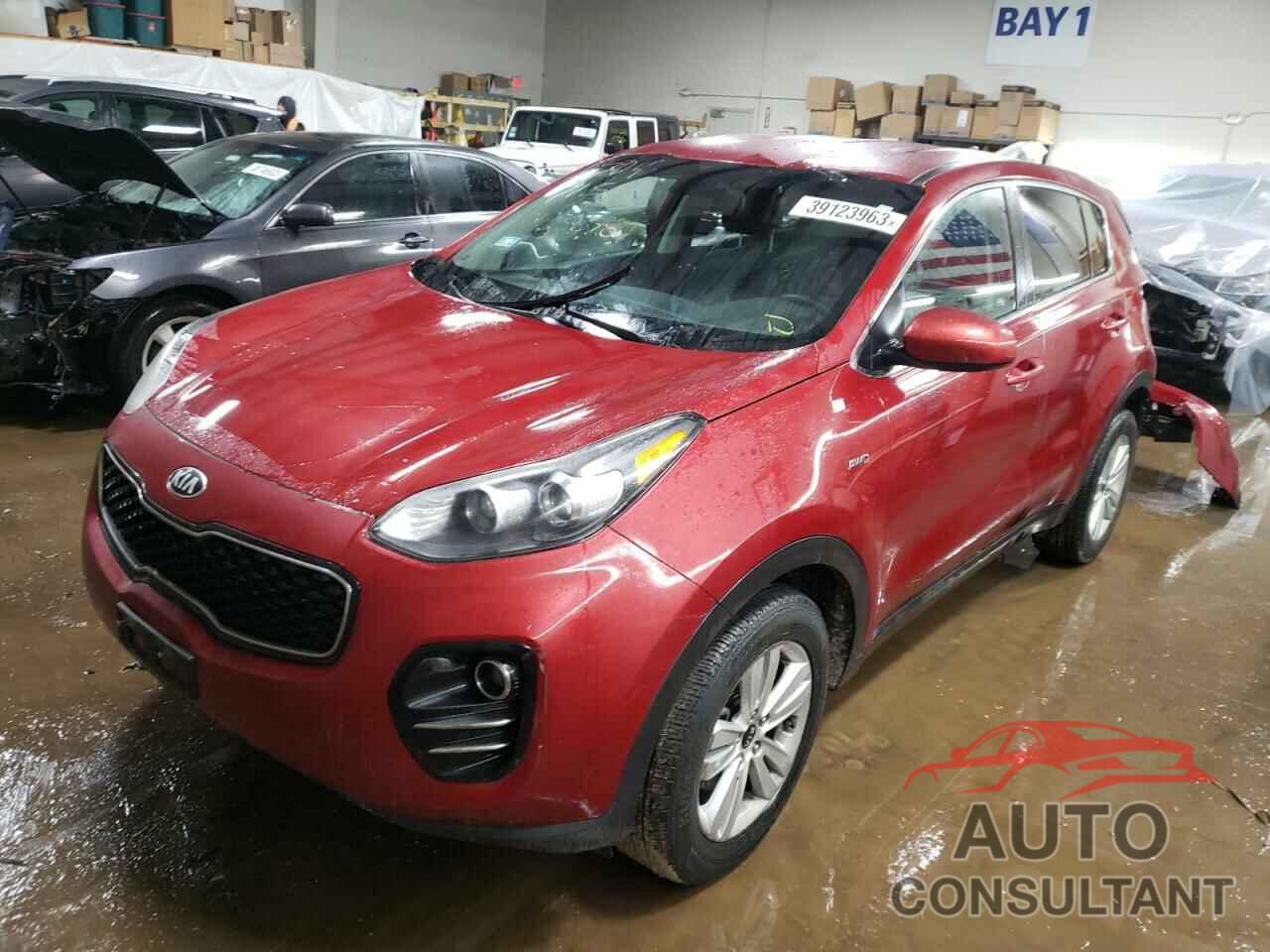 KIA SPORTAGE 2017 - KNDPMCAC2H7243194