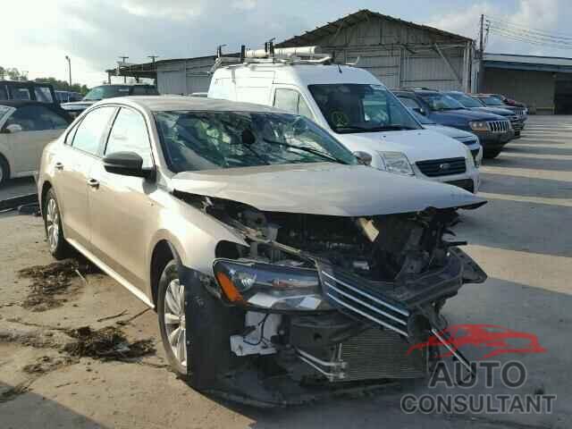VOLKSWAGEN PASSAT 2015 - 1VWAT7A37FC033837