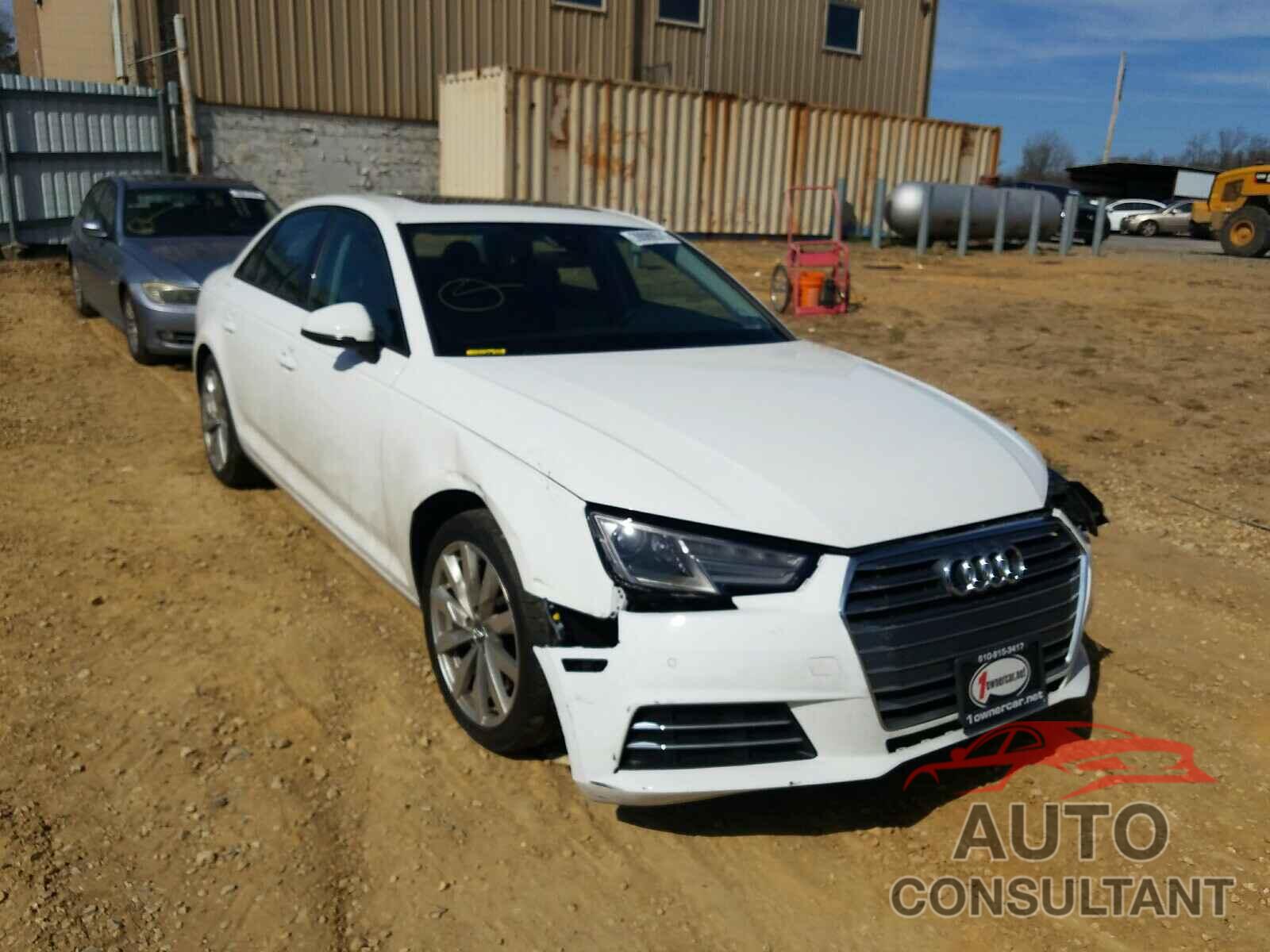 AUDI A4 2017 - WAUANAF42HN004259