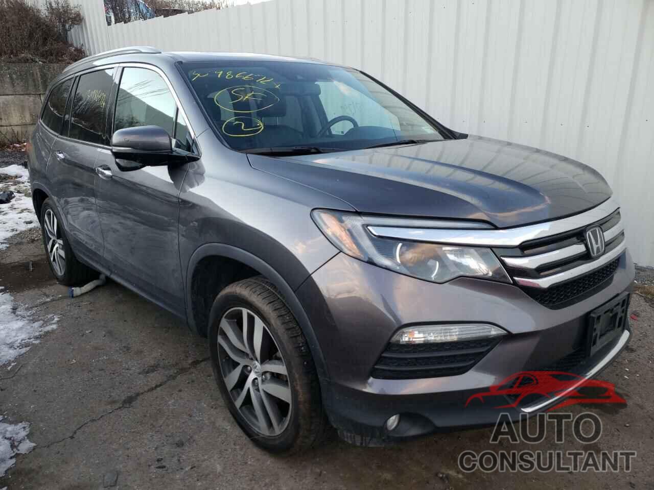 HONDA PILOT 2017 - 5FNYF6H91HB029575