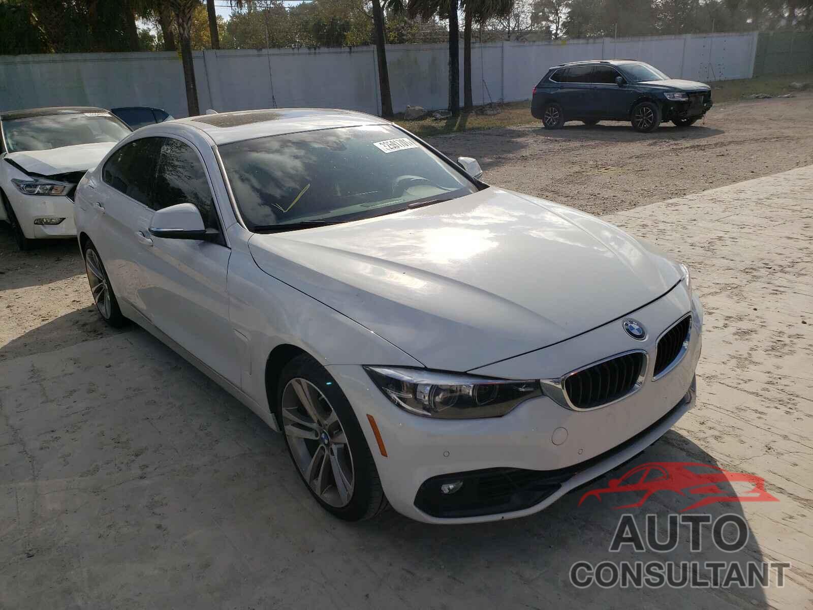 BMW 4 SERIES 2019 - WBA4J5C57KBM65253