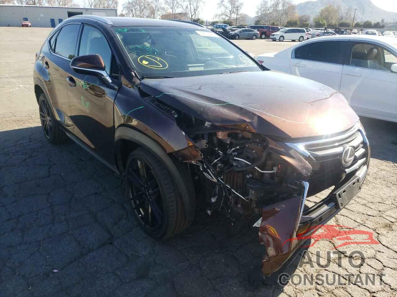 LEXUS NX 2017 - JTJYARBZXH2051826