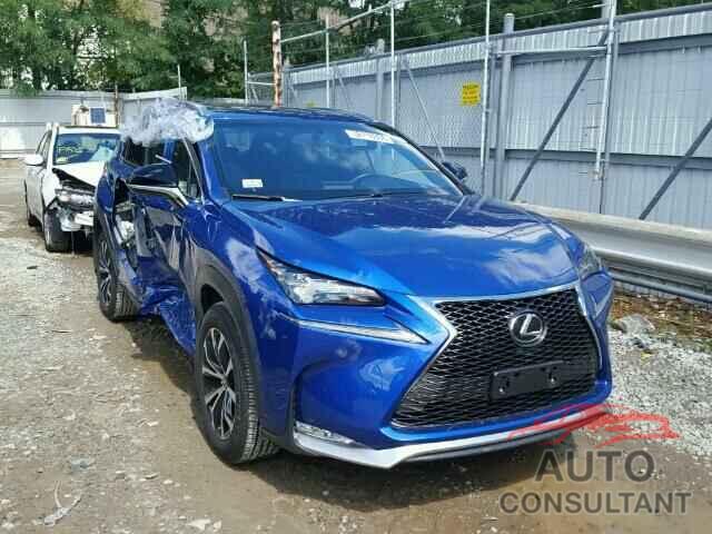 LEXUS NX 2016 - JTJBARBZXG2051927