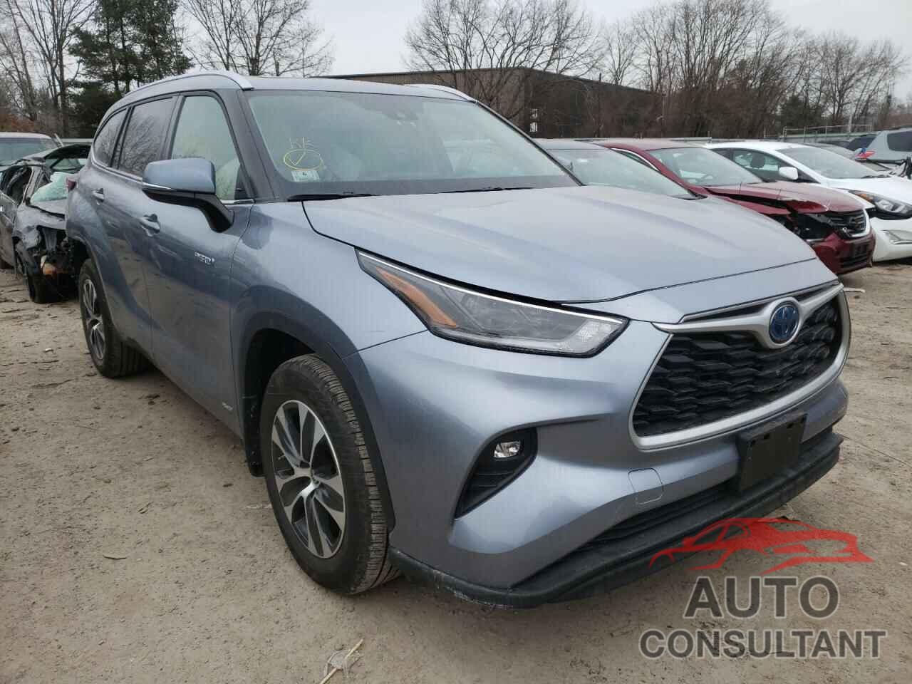 TOYOTA HIGHLANDER 2021 - 5TDGBRCH7MS053456