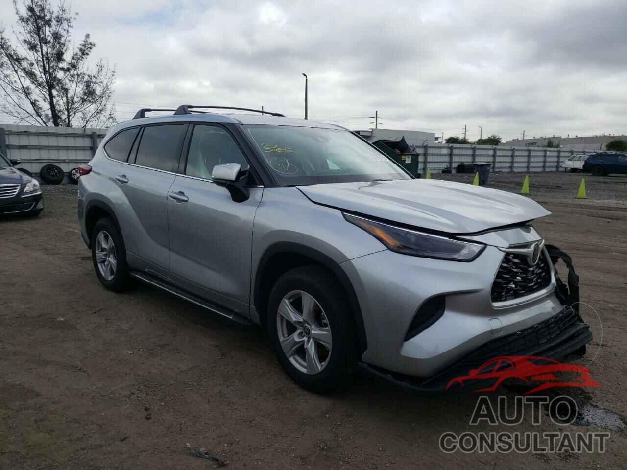 TOYOTA HIGHLANDER 2022 - 5TDCZRAH5NS094196