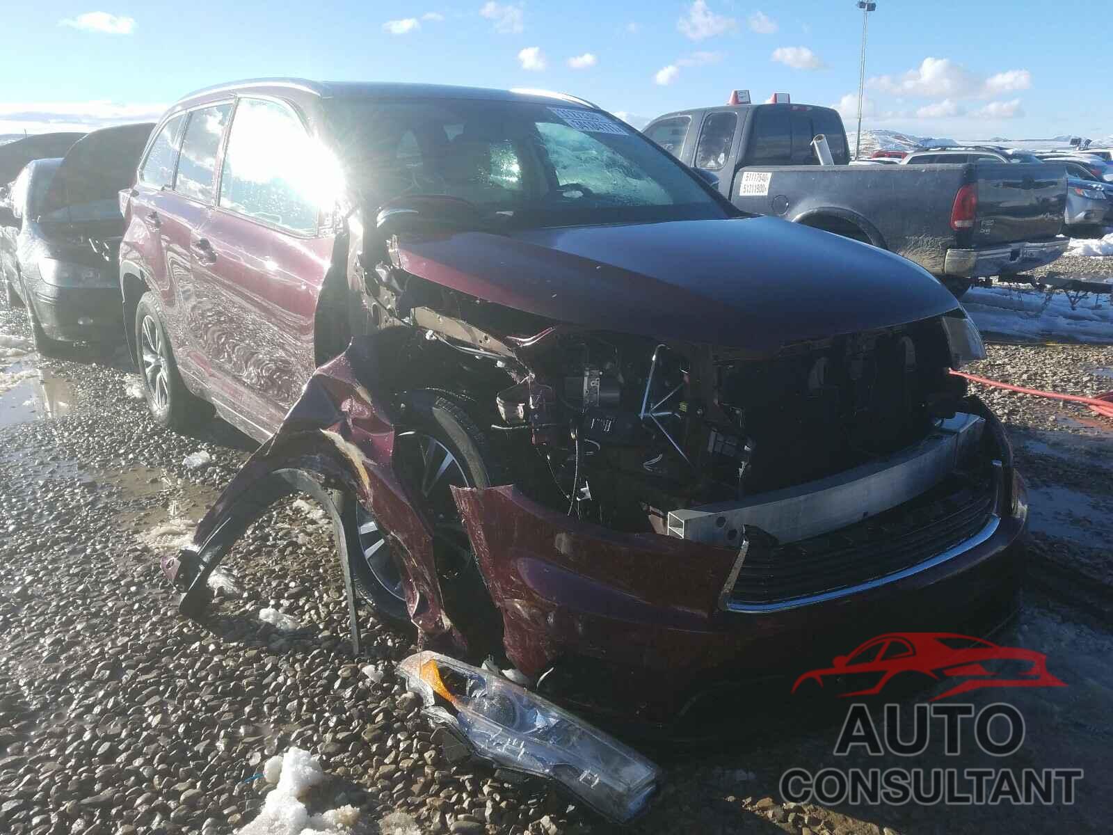 TOYOTA HIGHLANDER 2016 - 5TDJKRFH8GS352251