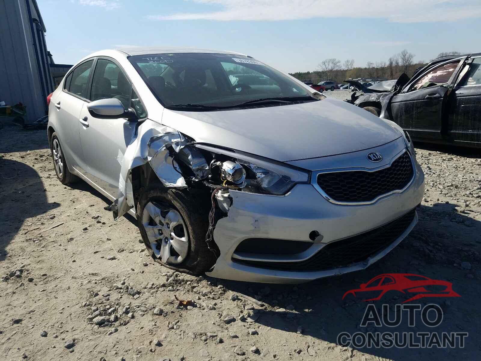 KIA FORTE 2016 - KNAFK4A65G5466144