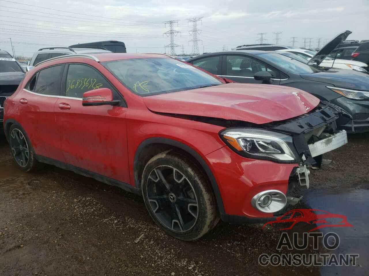 MERCEDES-BENZ GLA-CLASS 2018 - WDCTG4EB7JJ487729