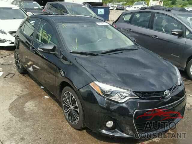 TOYOTA COROLLA 2015 - 2T1BURHE1FC283931