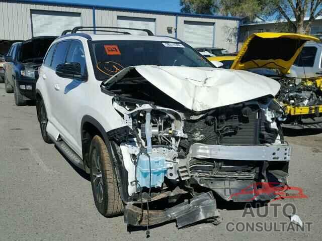 TOYOTA HIGHLANDER 2016 - 5TDJKRFH3GS229991