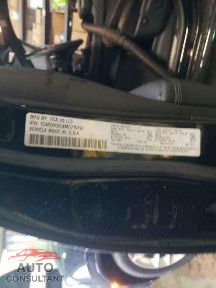 DODGE DURANGO 2021 - 1C4RDHDGXMC715776