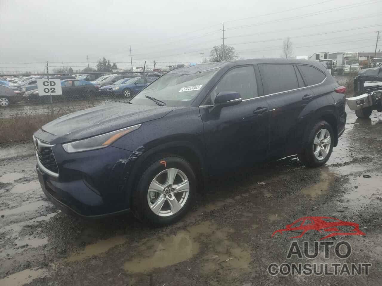 TOYOTA HIGHLANDER 2021 - 5TDCZRBH9MS157250