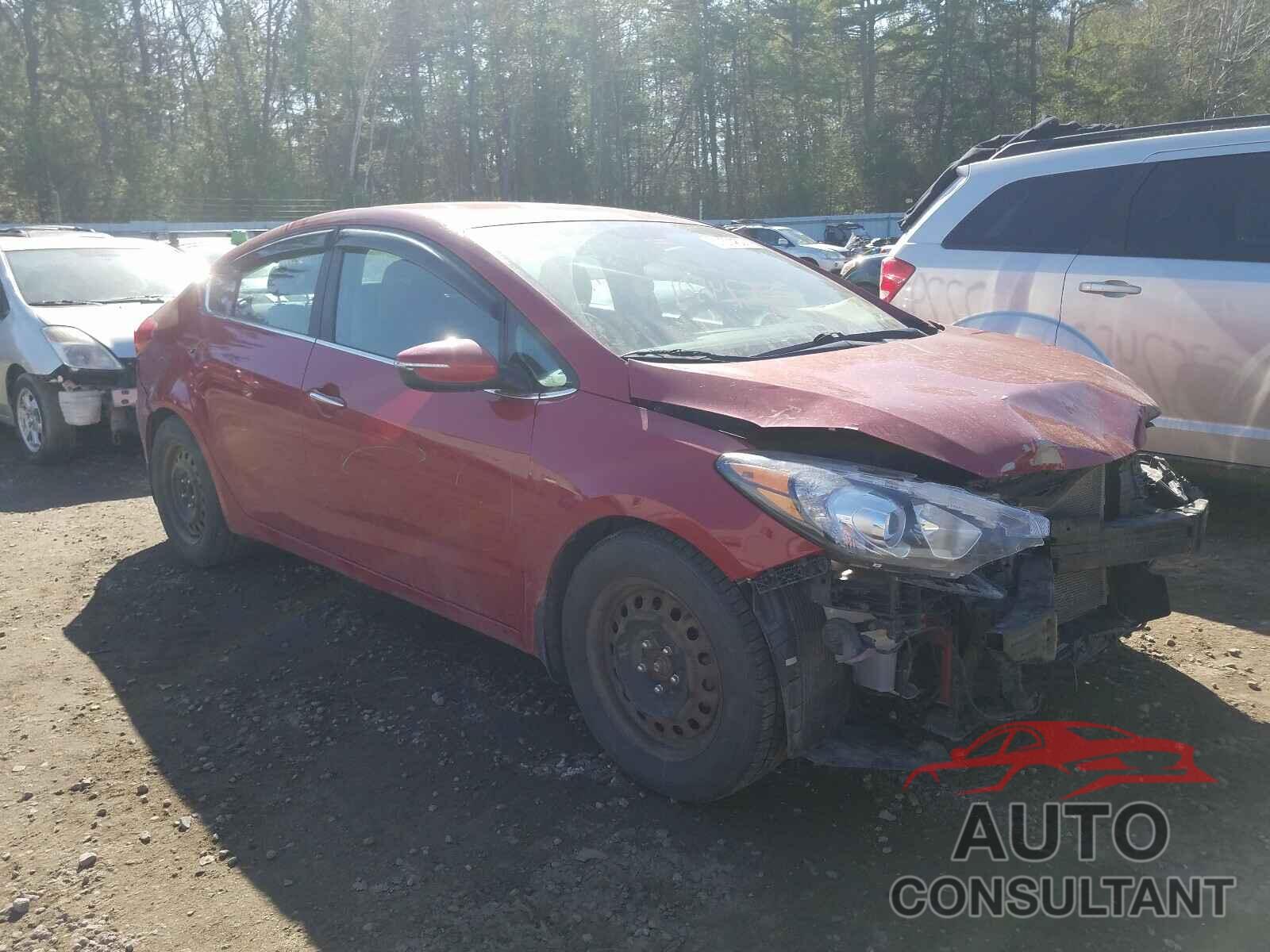 KIA FORTE 2016 - KNAFX4A8XG5490636
