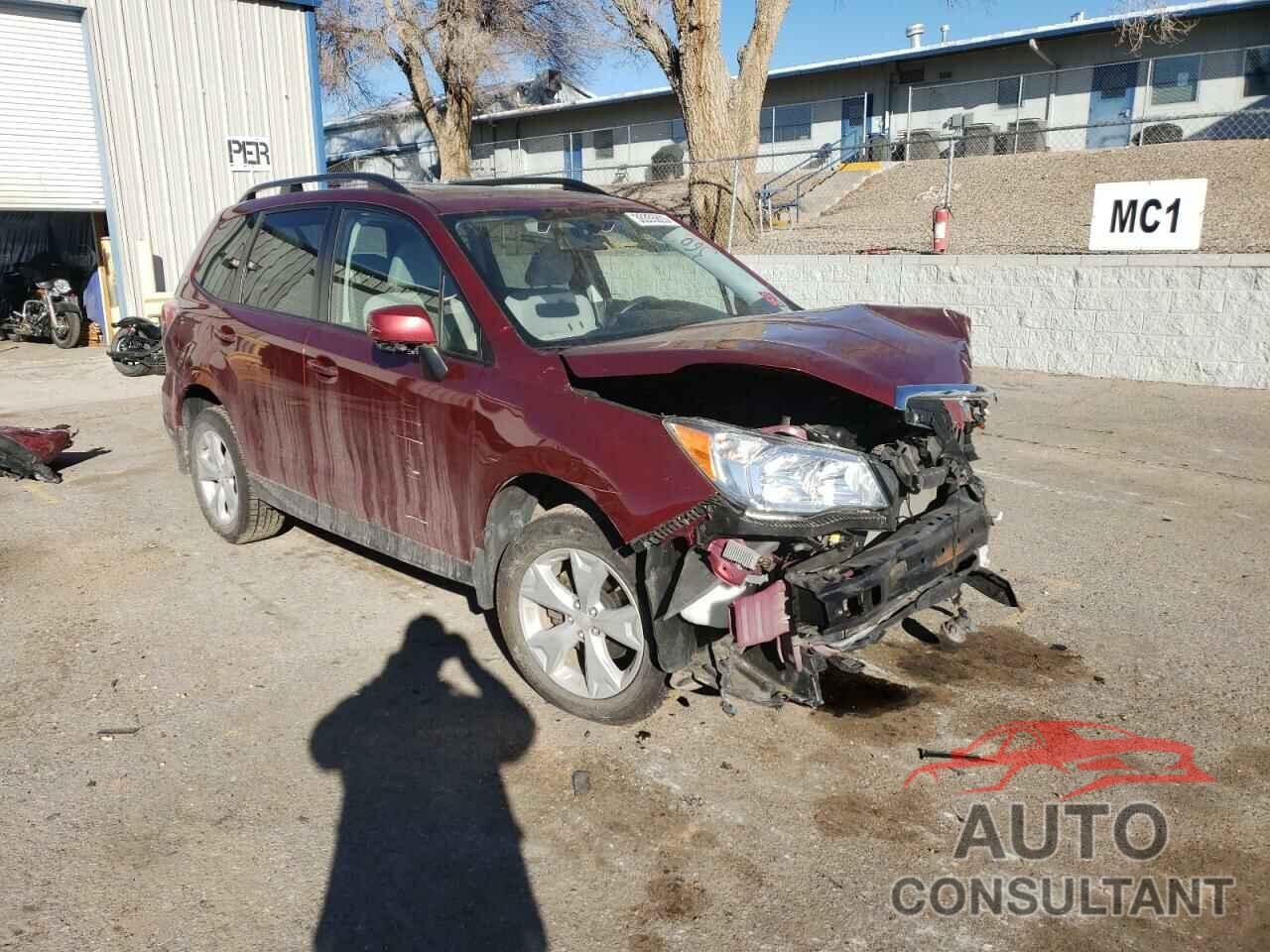 SUBARU FORESTER 2016 - JF2SJAGC9GH425838