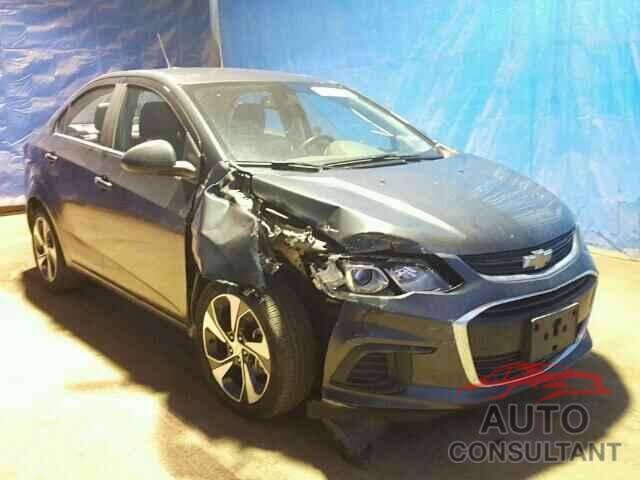 CHEVROLET SONIC 2017 - 1G1JF5SB8H4141345