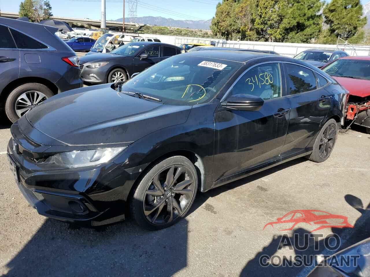 HONDA CIVIC 2019 - 2HGFC2F82KH515494