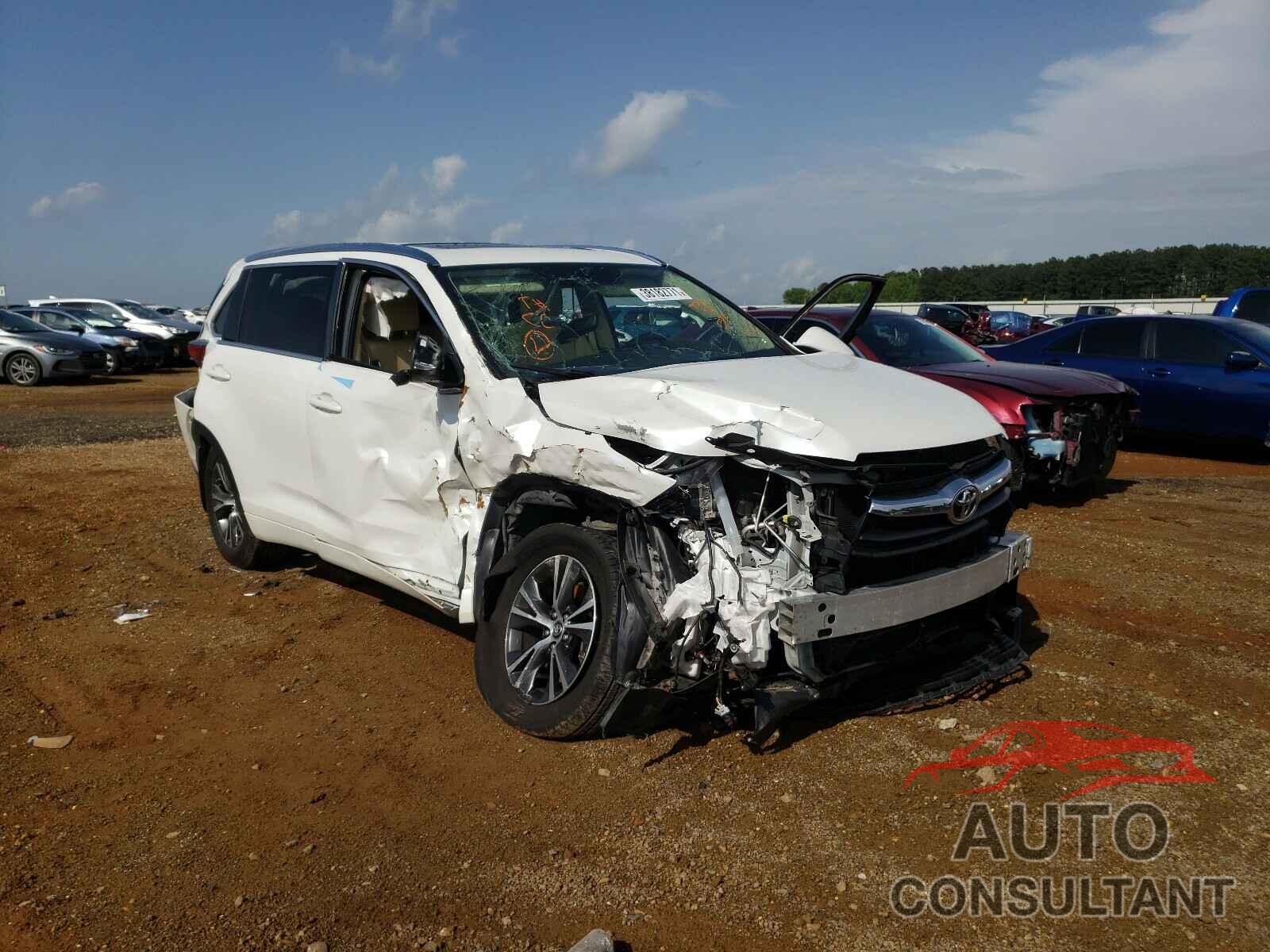 TOYOTA HIGHLANDER 2016 - 5TDKKRFH1GS179791