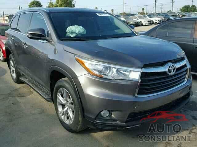 TOYOTA HIGHLANDER 2015 - 5TDKKRFH2FS084980