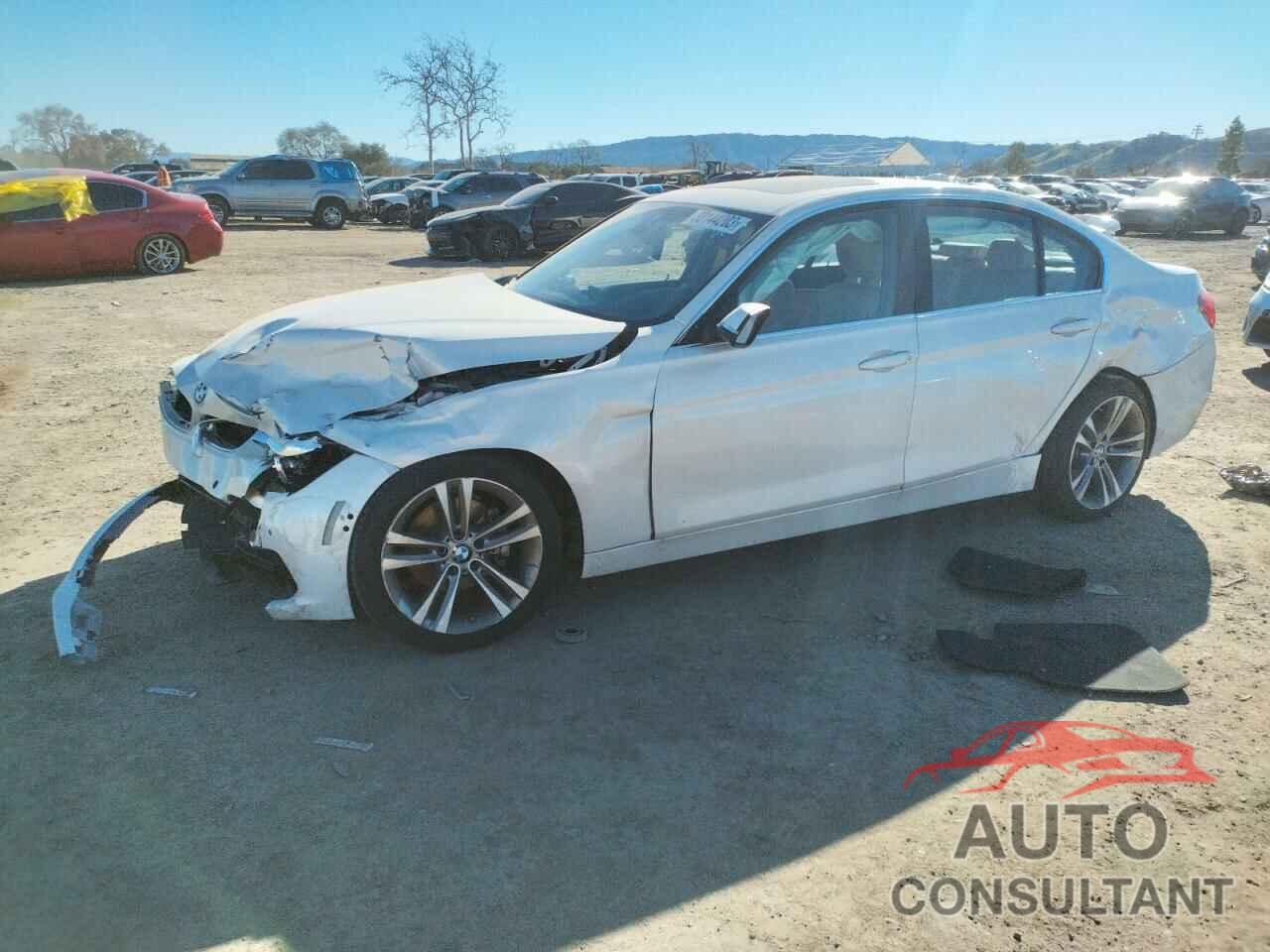 BMW 3 SERIES 2018 - WBA8B9G57JNU58221
