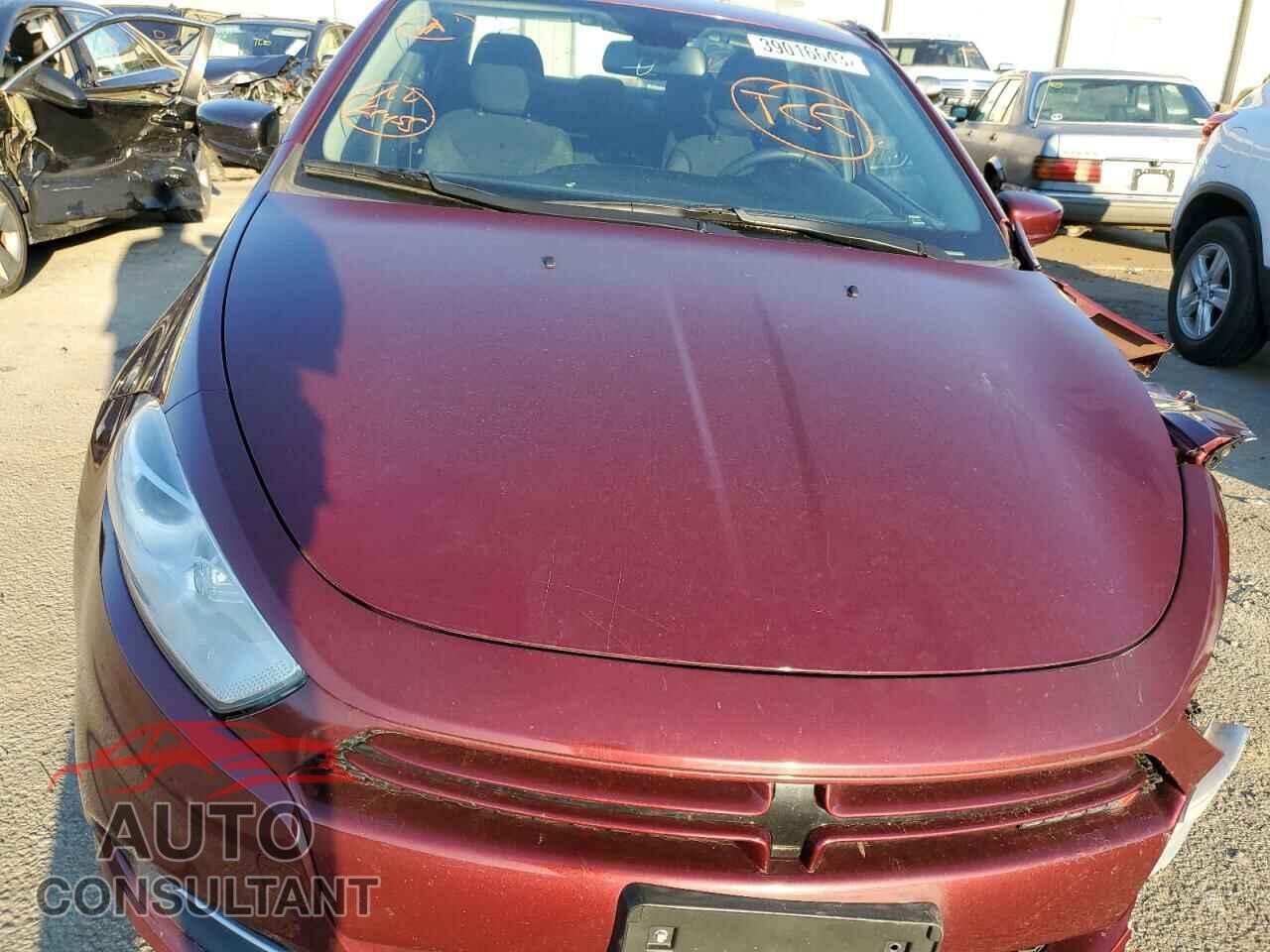 DODGE DART 2015 - 1C3CDFAA0FD298633