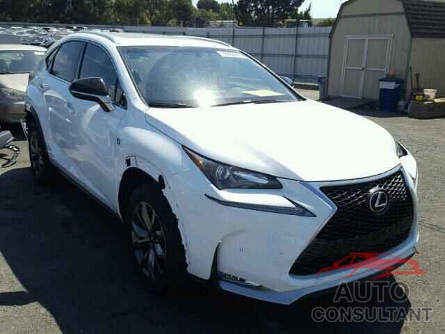 LEXUS NX 2016 - JTJYARBZ5G2040375