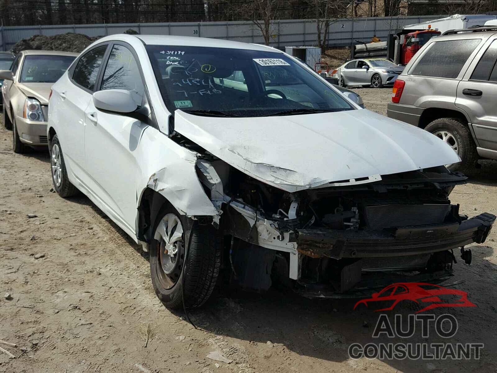 HYUNDAI ACCENT 2016 - KMHCT4AE3GU012454