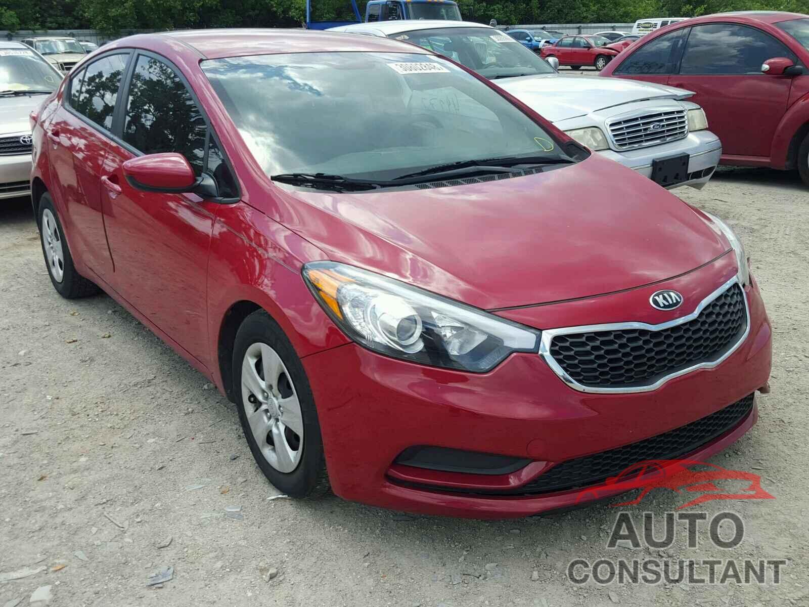 KIA FORTE 2016 - KNAFK4A61G5572817