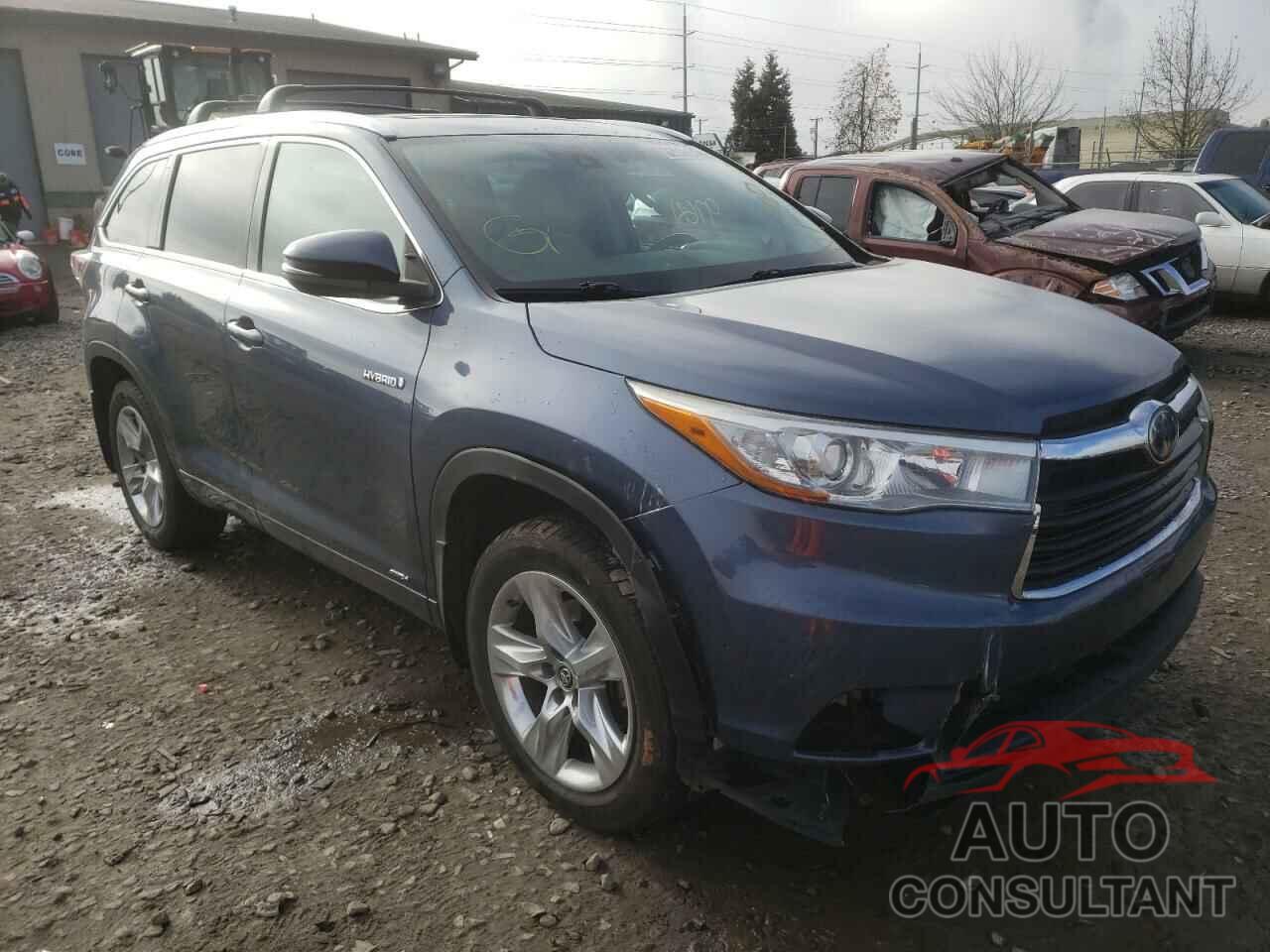 TOYOTA HIGHLANDER 2016 - 5TDDCRFH0GS014000