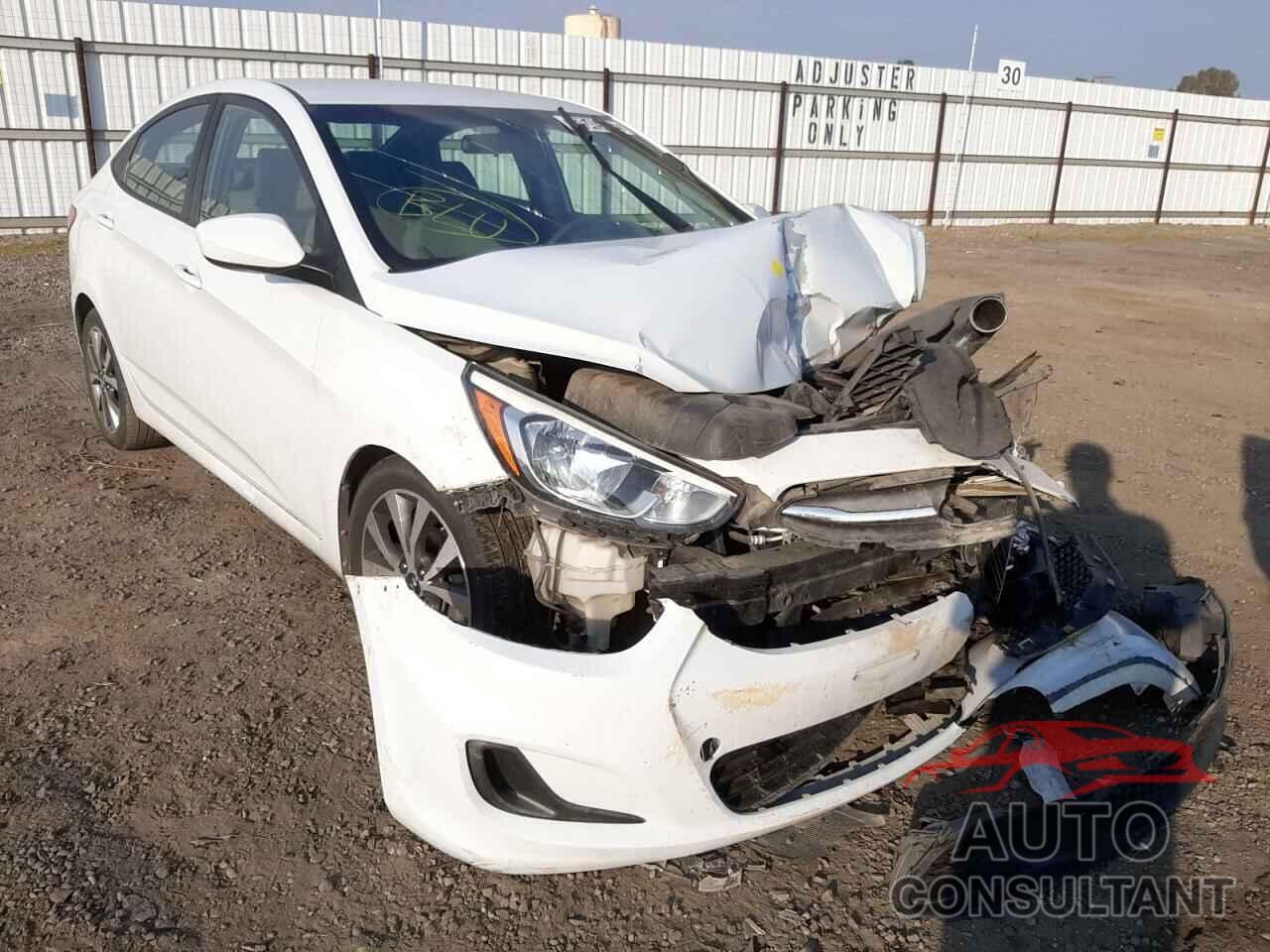 HYUNDAI ACCENT 2017 - KMHCT4AE7HU365720