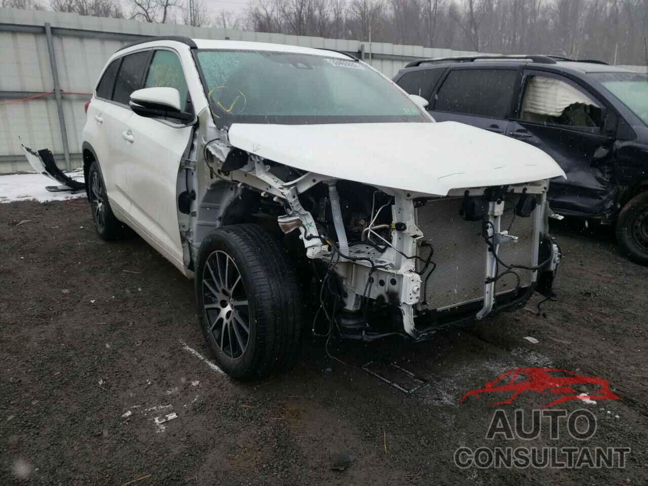 TOYOTA HIGHLANDER 2017 - 5TDJZRFH6HS476970