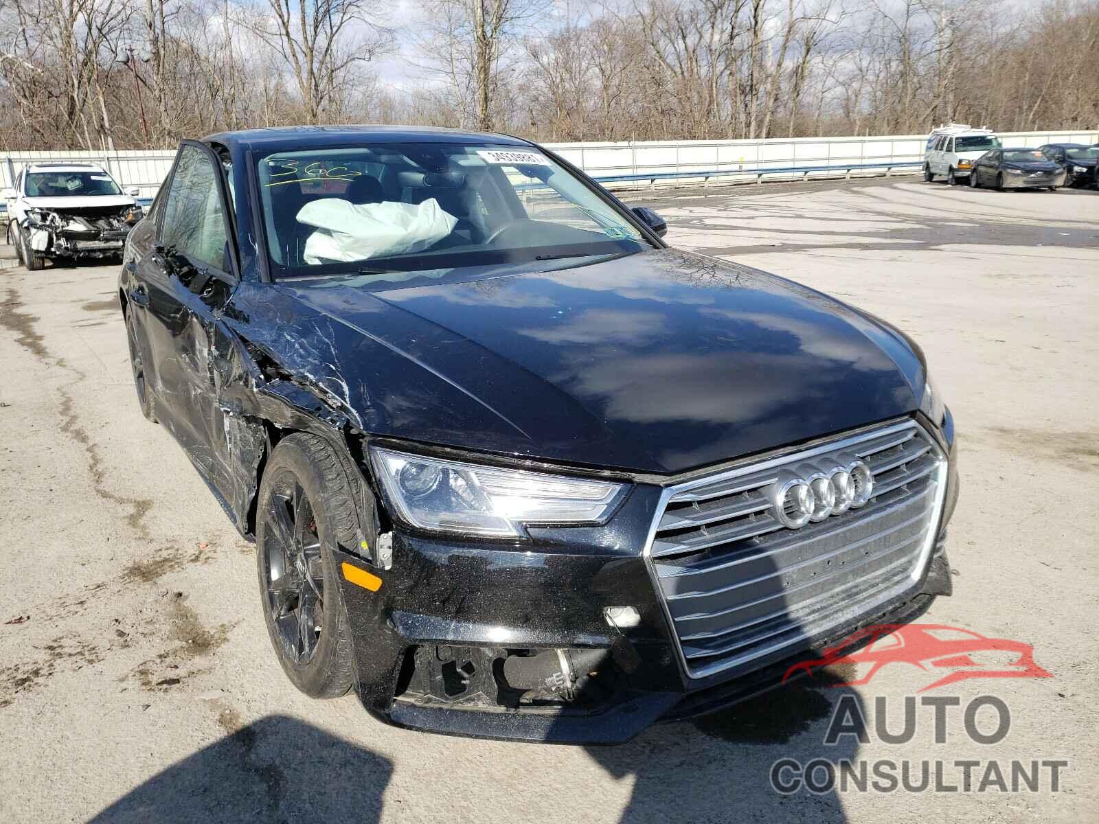 AUDI A4 2018 - WAUKMAF45JA062256