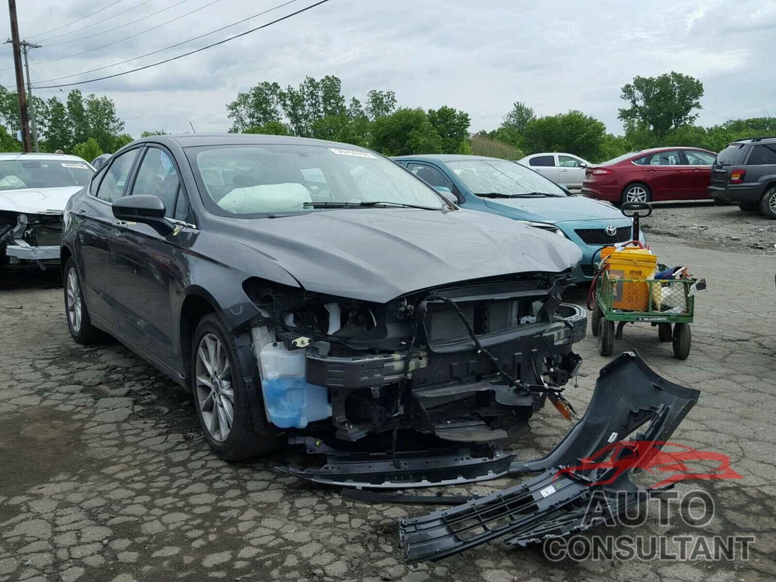 FORD FUSION 2017 - 3FA6P0H72HR167128