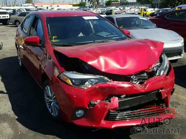 TOYOTA COROLLA 2015 - 5YFBURHE5FP260121