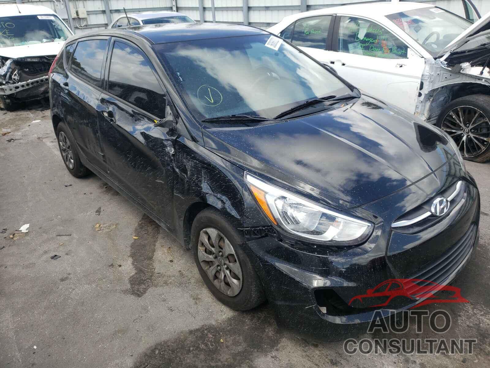 HYUNDAI ACCENT 2016 - KMHCT5AEXGU239355