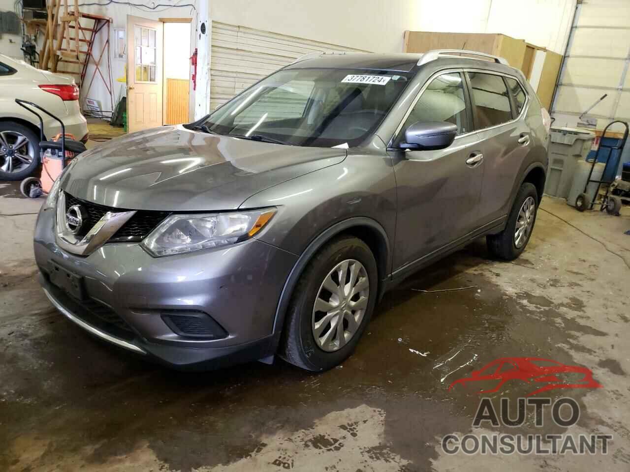 NISSAN ROGUE 2016 - KNMAT2MV6GP676922