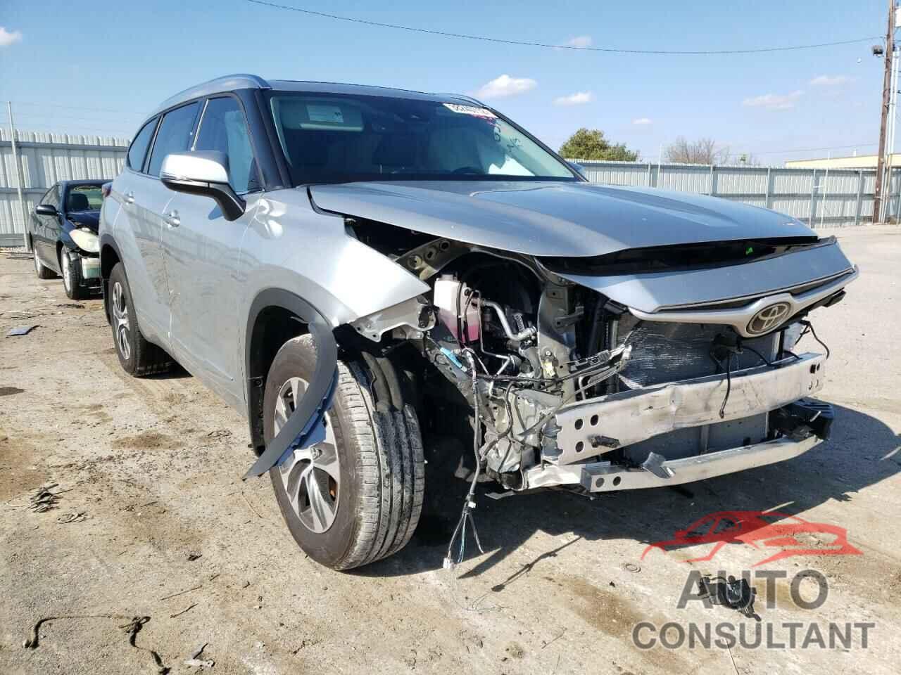 TOYOTA HIGHLANDER 2021 - 5TDGZRBH2MS148651