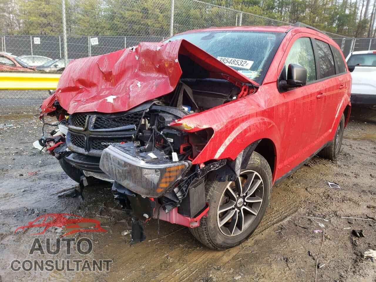 DODGE JOURNEY 2018 - 3C4PDCAB7JT428821