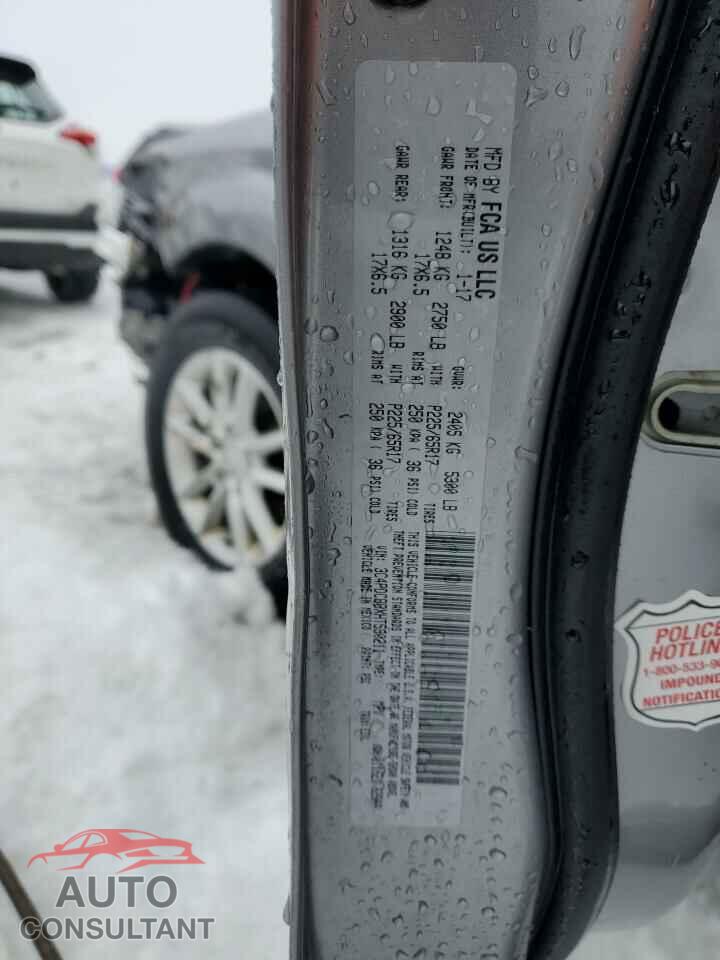 DODGE JOURNEY 2017 - 3C4PDCBBXHT590211