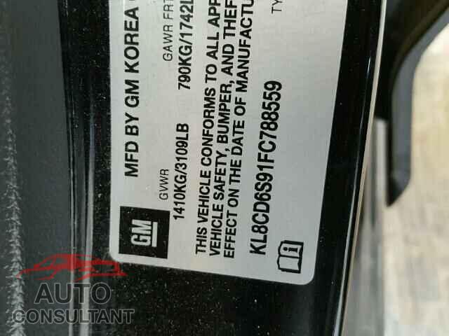 CHEVROLET SPARK 2015 - KL8CD6S91FC788559