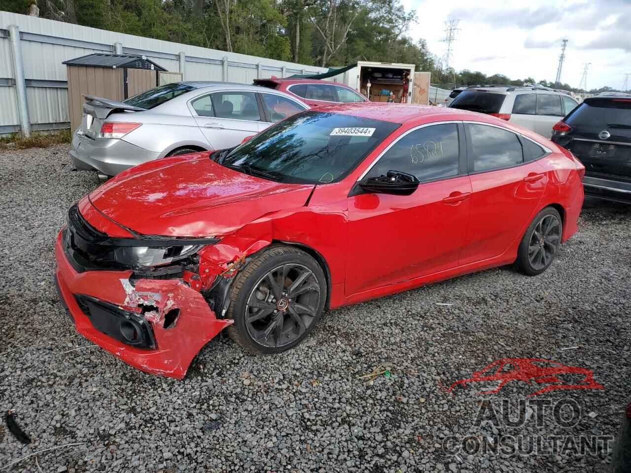 HONDA CIVIC 2019 - 2HGFC2F88KH585551