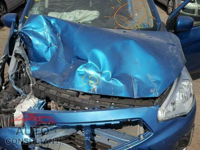 MITSUBISHI MIRAGE 2017 - ML32F3FJ0HHF09369