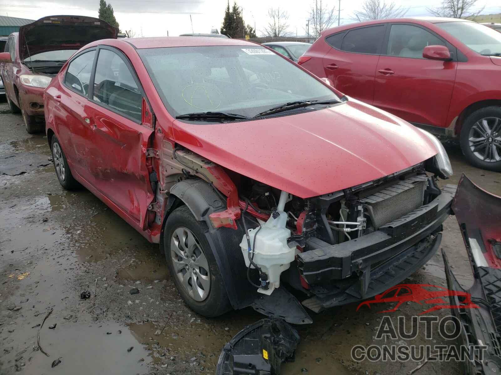 HYUNDAI ACCENT 2016 - KMHCT4AE0GU054841