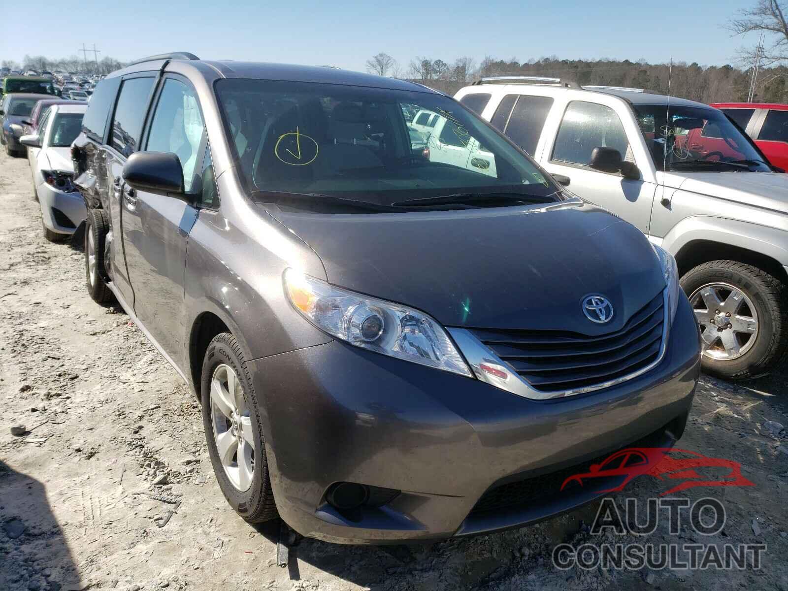 TOYOTA SIENNA 2017 - 5TDKZ3DC6HS783080