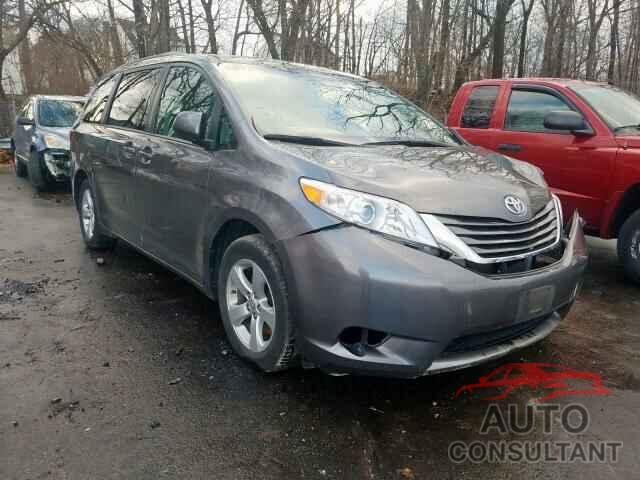 TOYOTA SIENNA 2017 - 5TDKZ3DC2HS886268