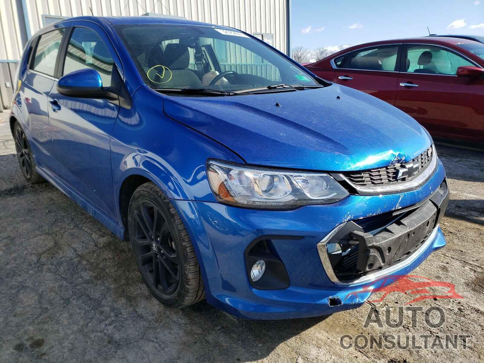 CHEVROLET SONIC 2018 - 1G1JD6SB8J4127981