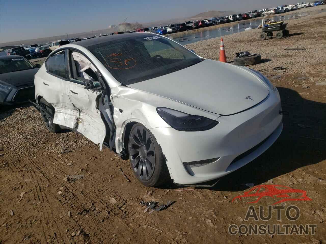 TESLA MODEL Y 2021 - 5YJYGDEF5MF146730