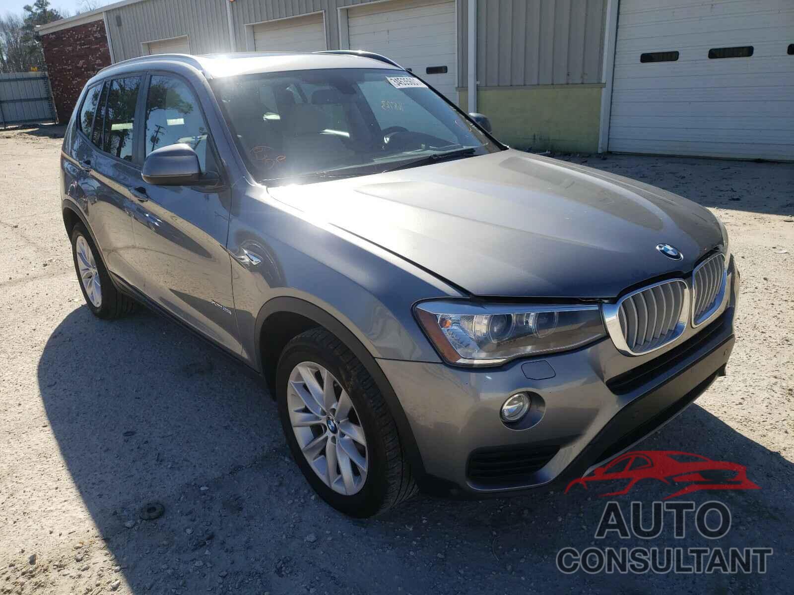 BMW X3 2016 - 5UXWX9C52G0D75059