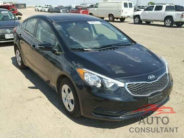 KIA FORTE 2016 - KNAFX4A65G5592716