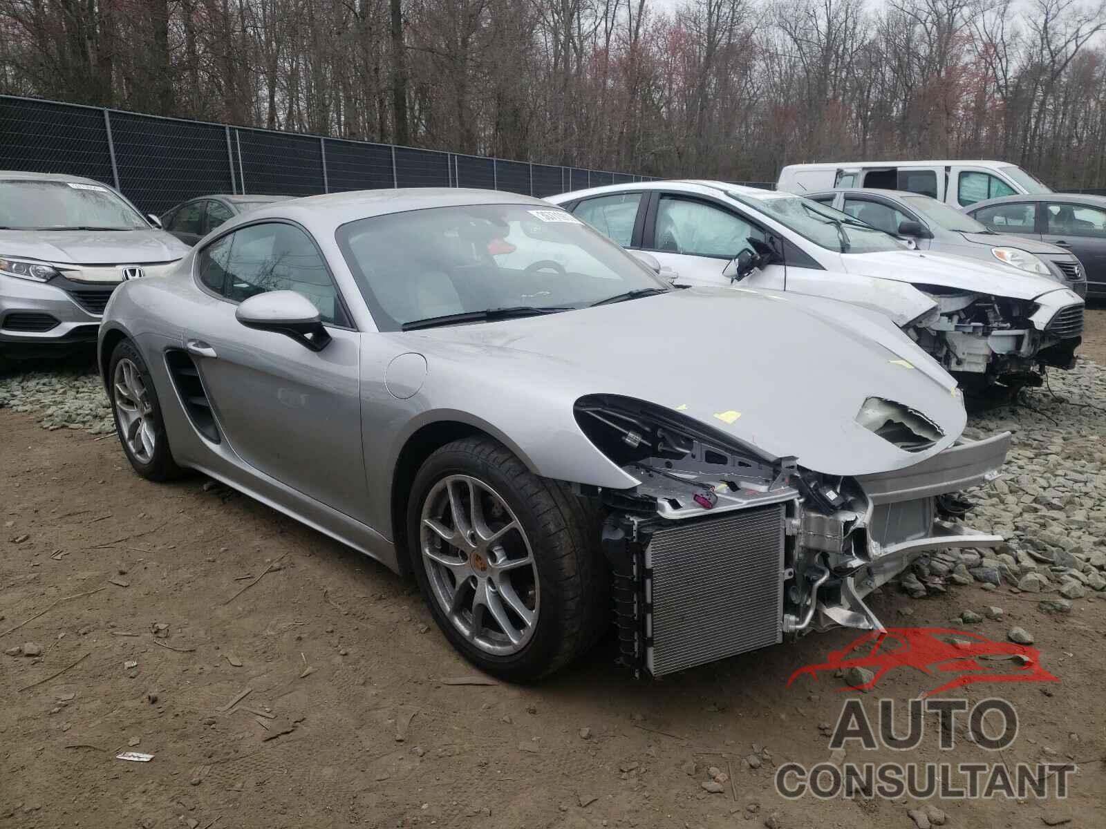 PORSCHE CAYMAN 2018 - WP0AA2A87JK261570